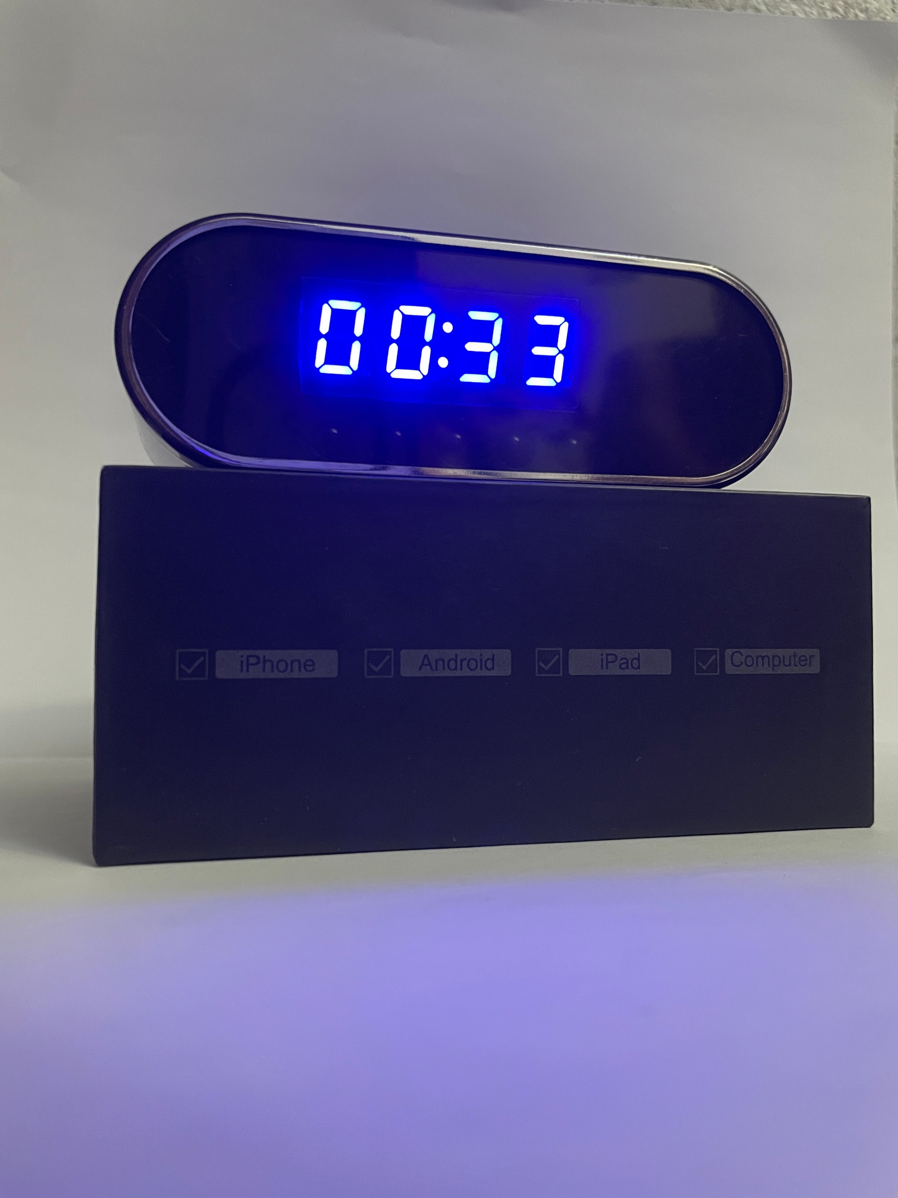 HD WIFI CLOCK CAMERA