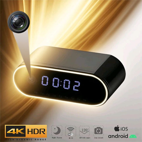 HD WIFI CLOCK CAMERA
